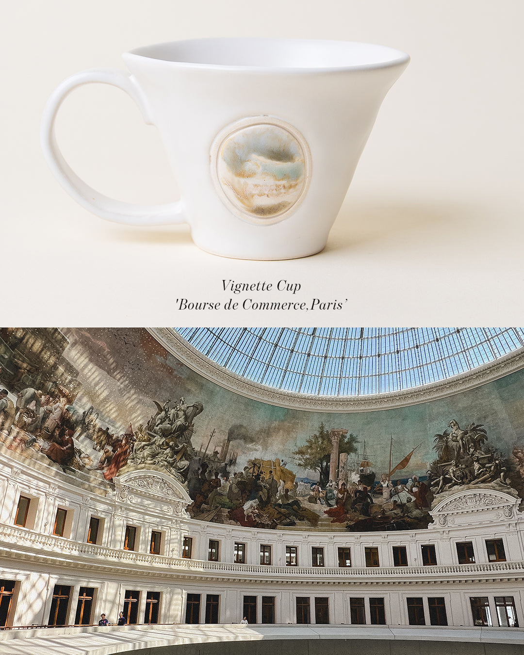 Slorence - Vignette Cup object 'Bourse de Commerce,Paris'