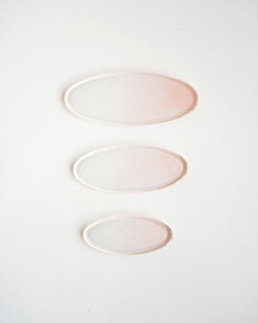 Clearmood - Dew-Oval Spoon & Chopstick Rest Peach