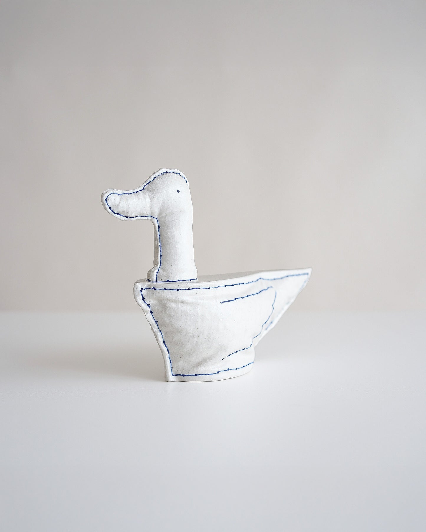 Fabramics - OBJECT wild goose Blue stitch