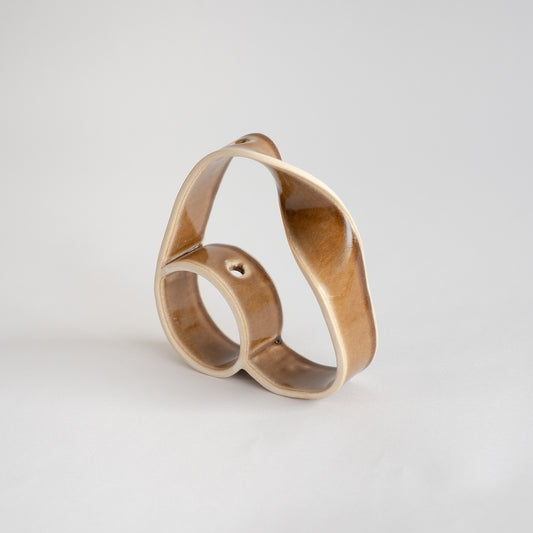 Slorence - RING VASE G Earthy Brown