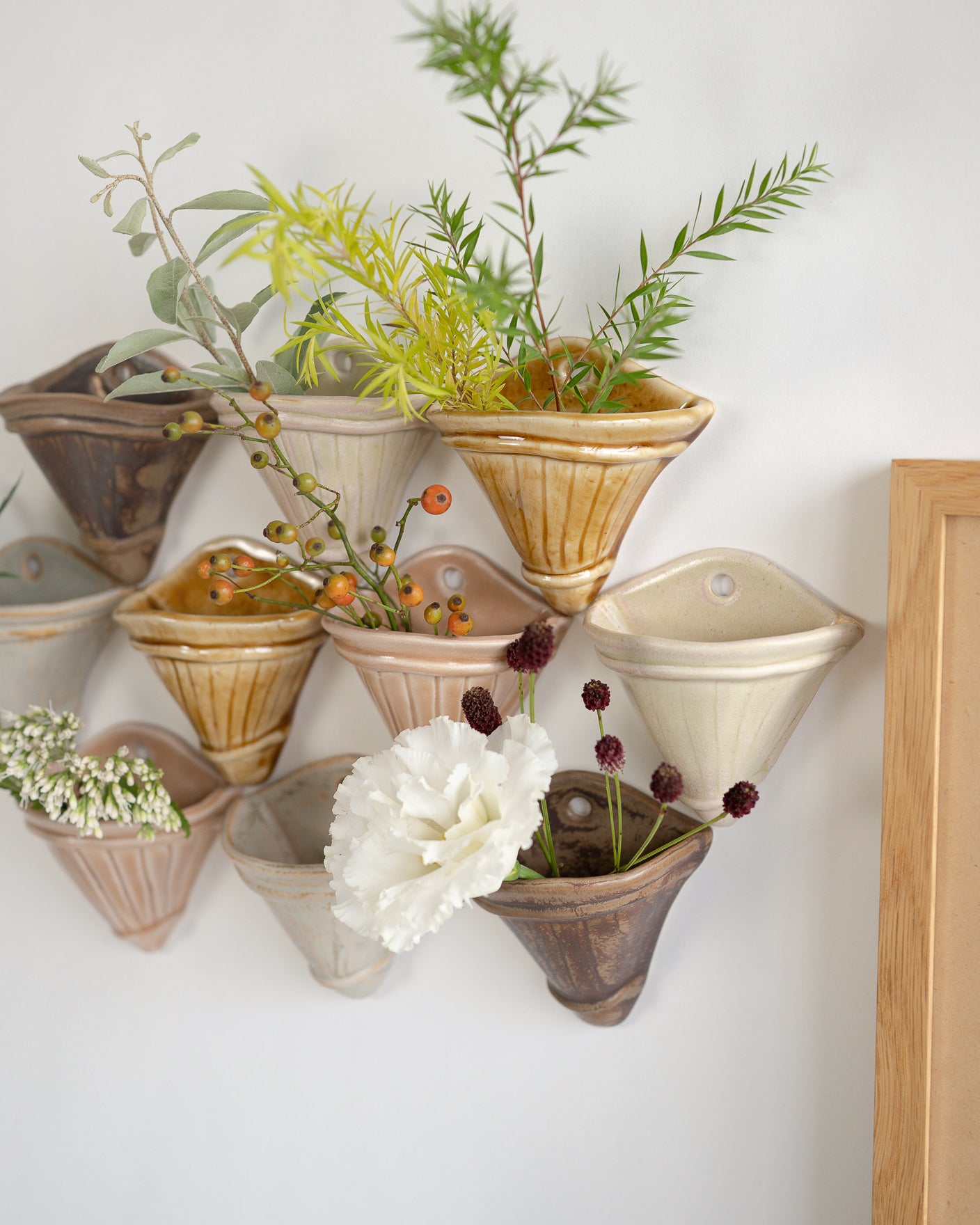 FUYOO x Slorence Original Wall Flower Vase - Apricot
