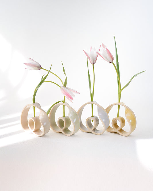 Slorence - RING VASE MINI Yellow green