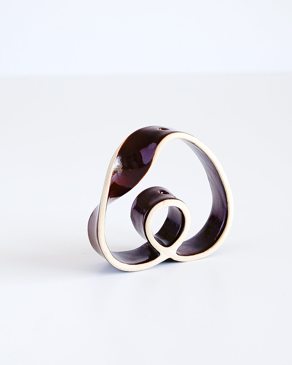 Slorence - RING VASE MINI Brugundy