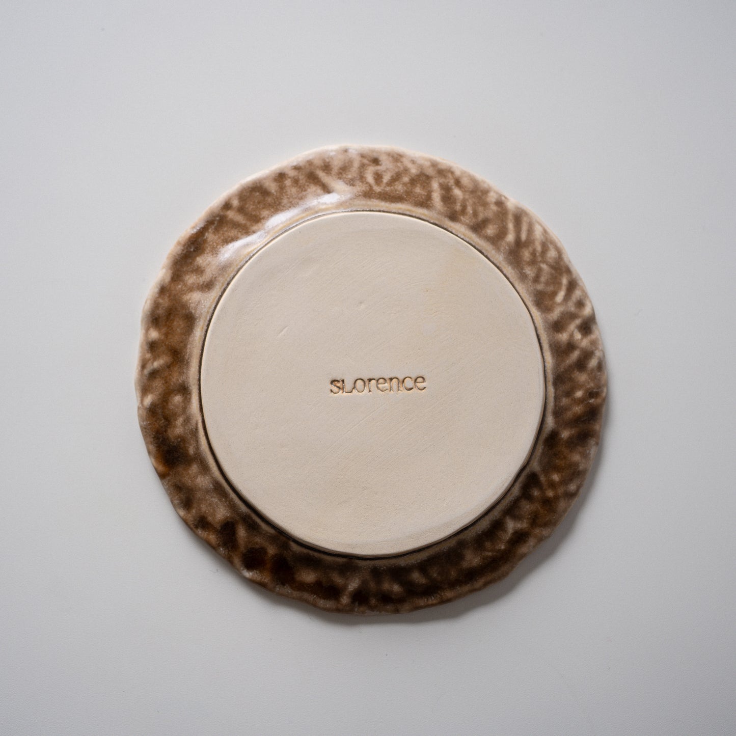 Slorence - PLATE Earthy Brown
