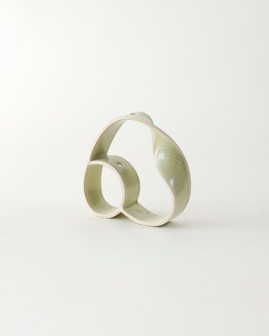 Slorence - RING VASE G Yellow green