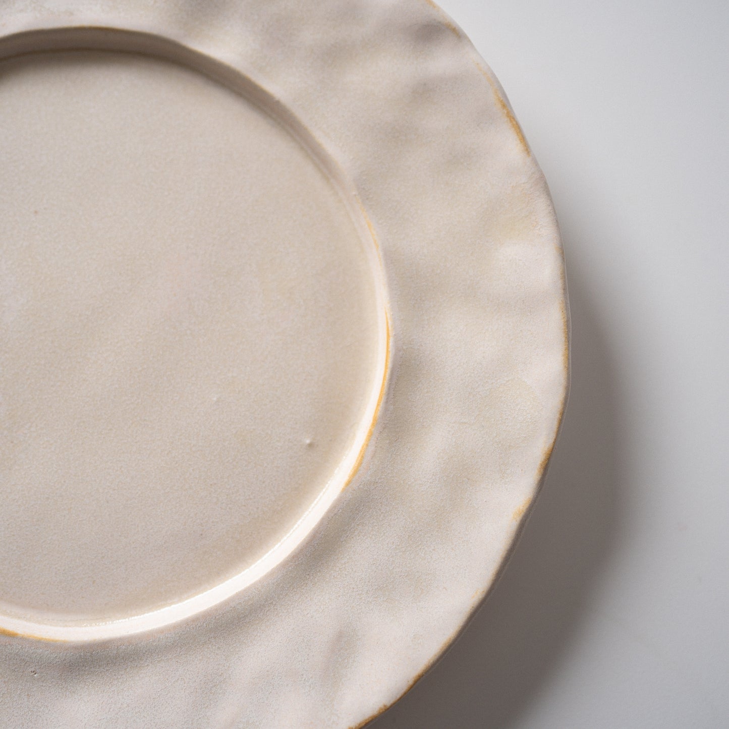 Slorence - PLATE Misty White
