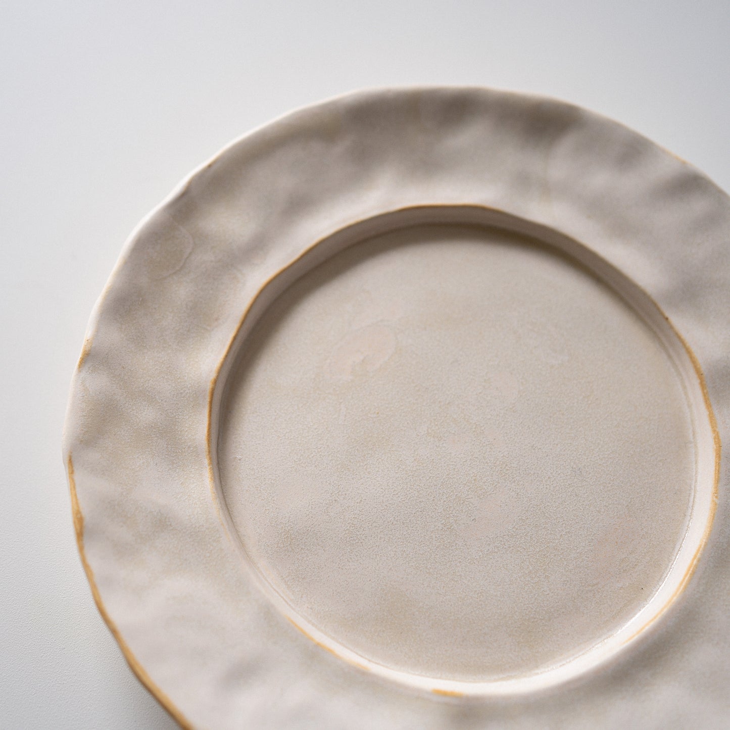 Slorence - PLATE Misty White