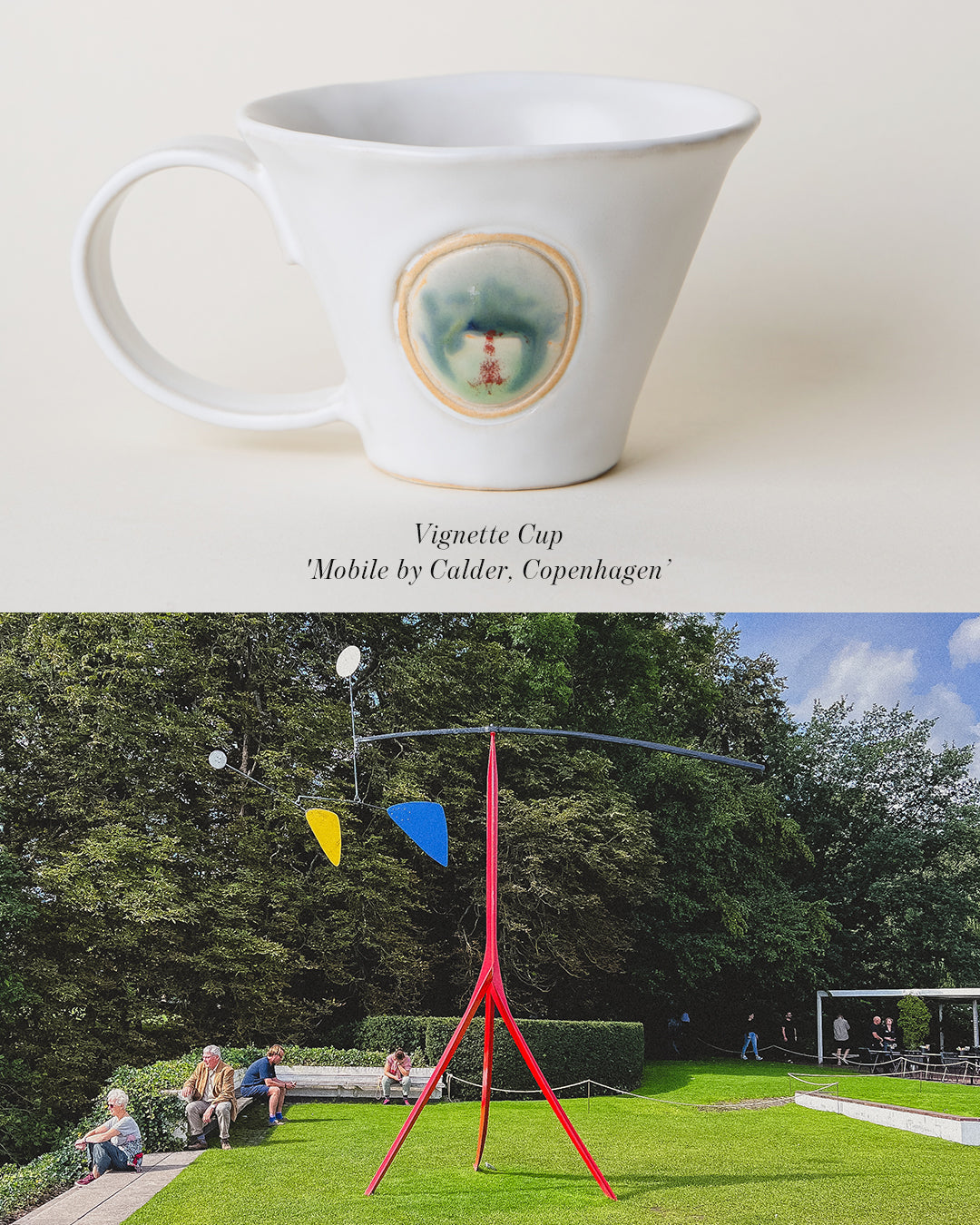 Slorence - Vignette Cup object 'Mobile by Calder, Copenhagen'