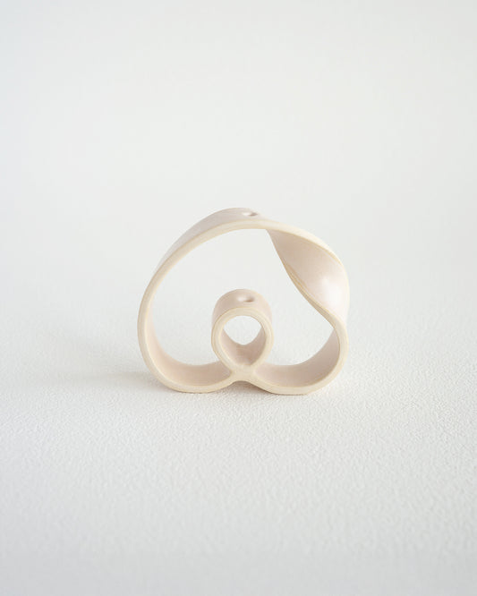 Slorence - RING VASE MINI Misty White
