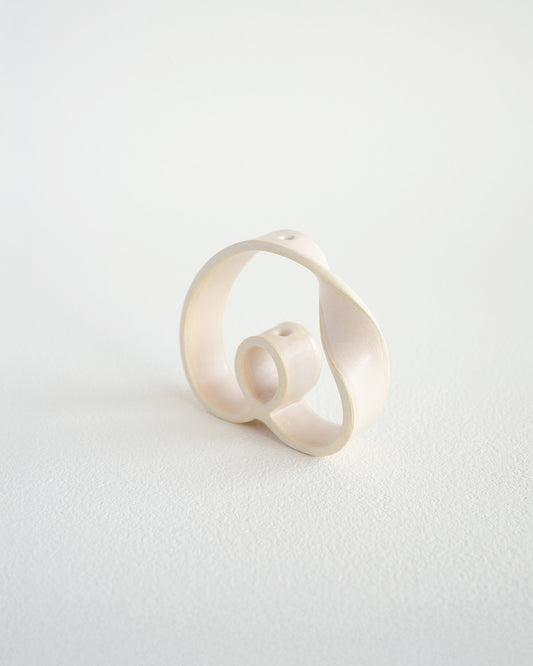 Slorence - RING VASE MINI Misty White