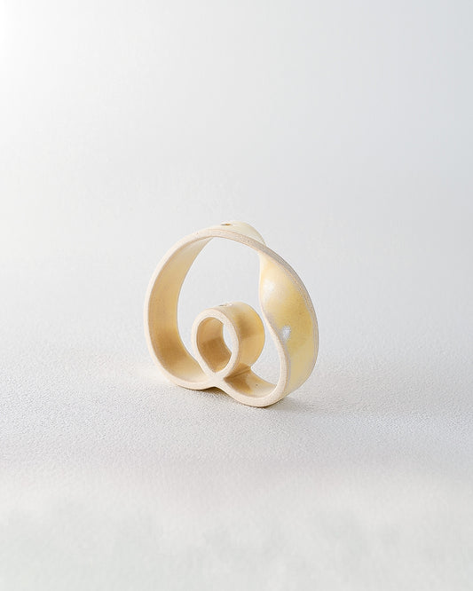 Slorence - RING VASE MINI Sunlit yellow