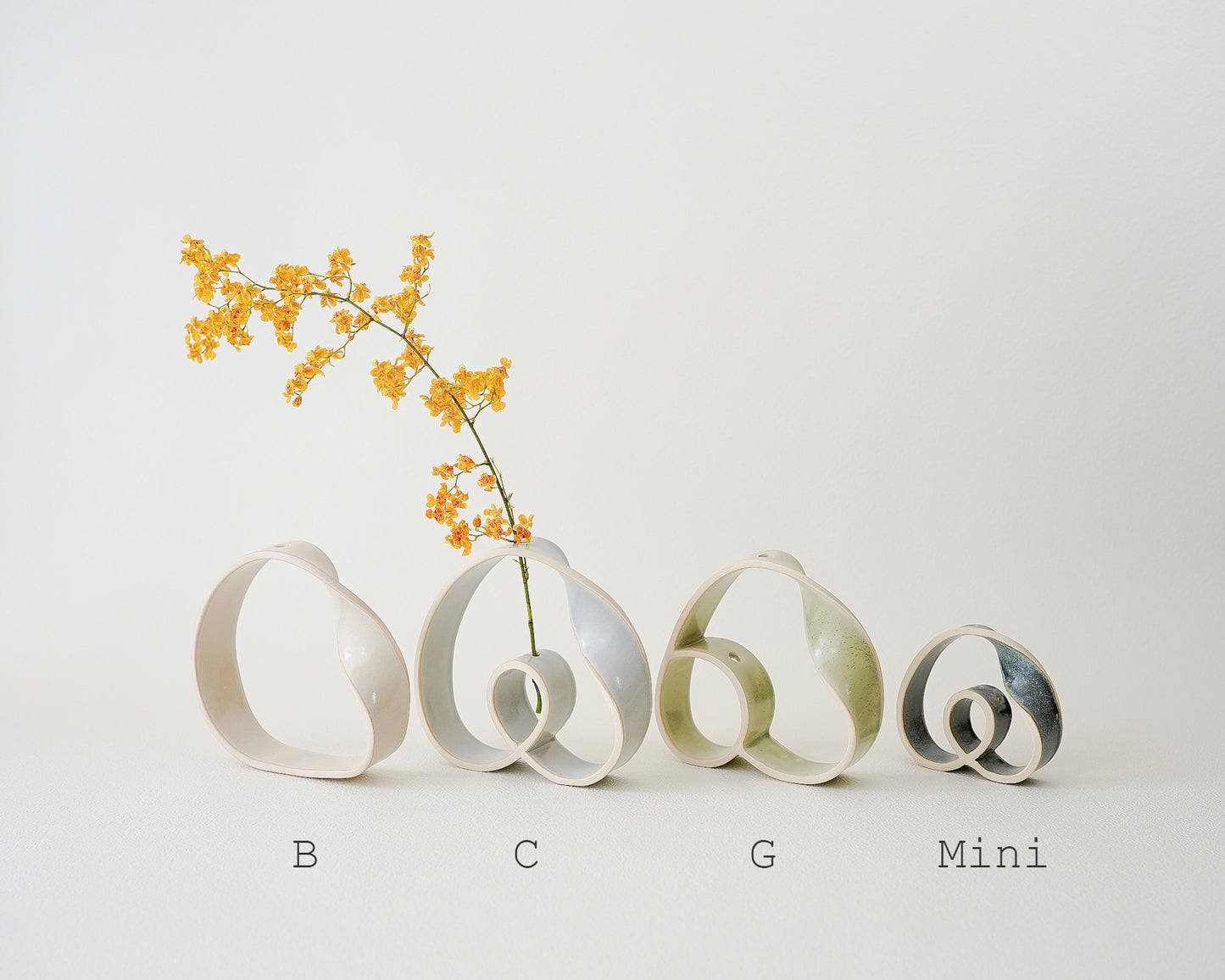 Slorence - Ring Vase B Stone beige