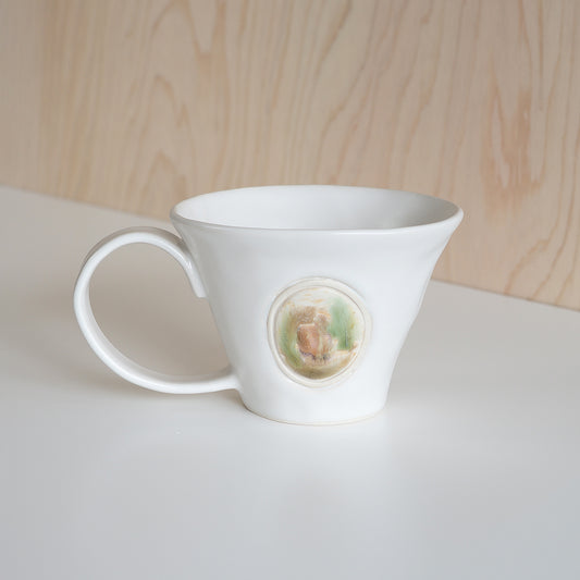 Slorence - Vignette Cup object 'Red brick building, London'