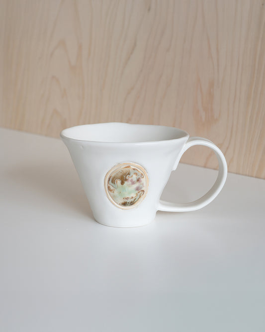 Slorence - Vignette Cup object 'Flower on the market floor, Roma'