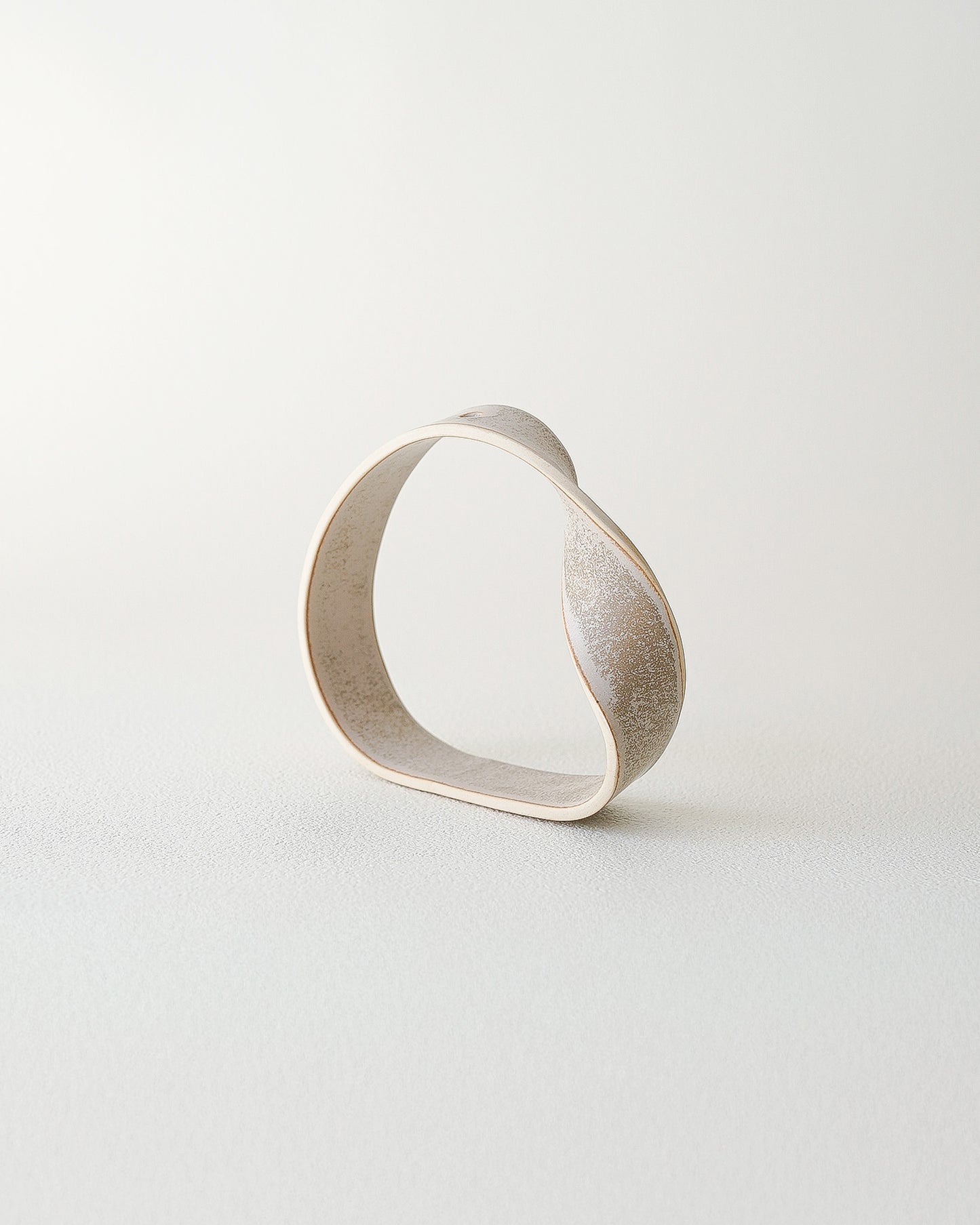 Slorence - Ring Vase B Stone beige