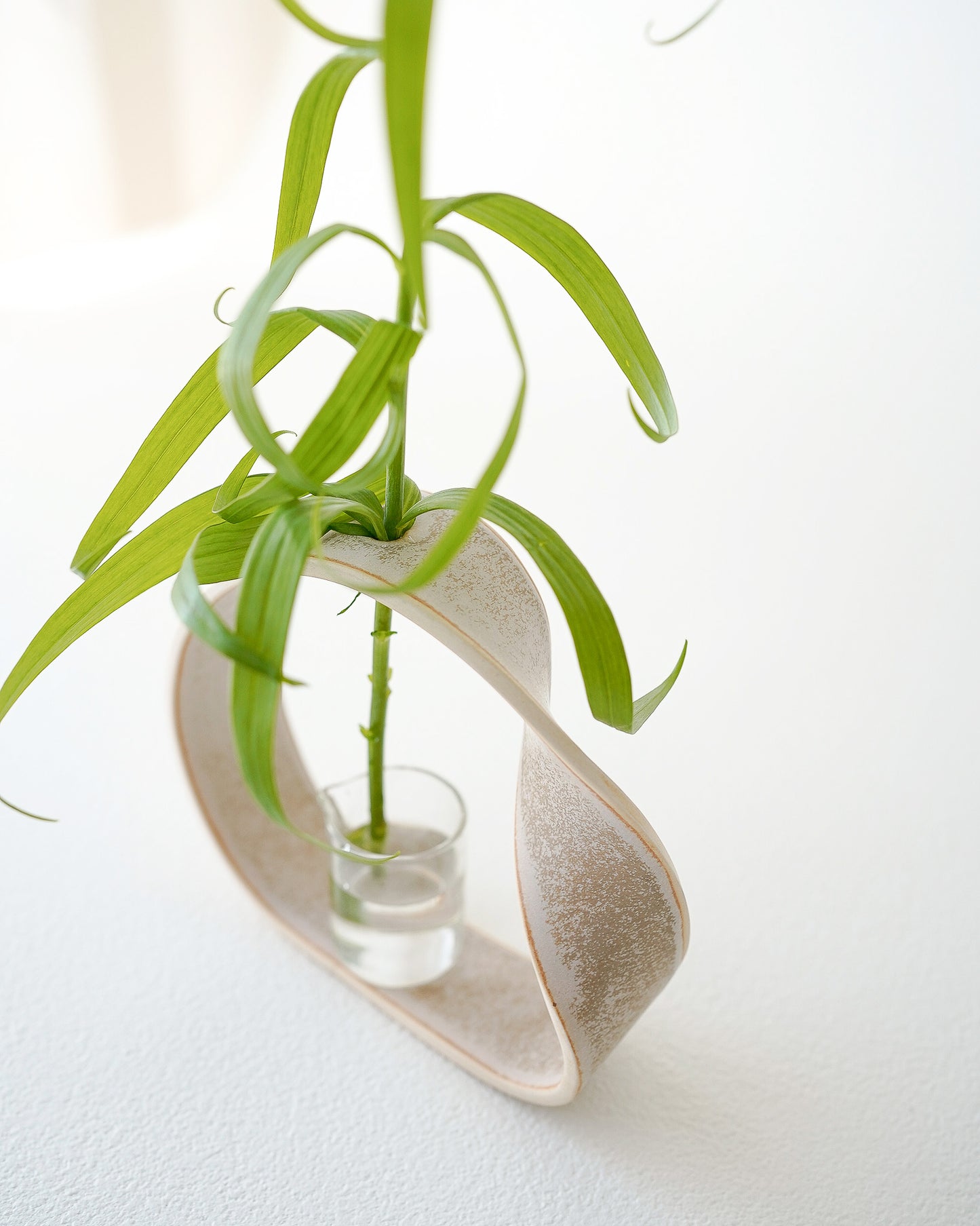 Slorence - Ring Vase B Stone beige