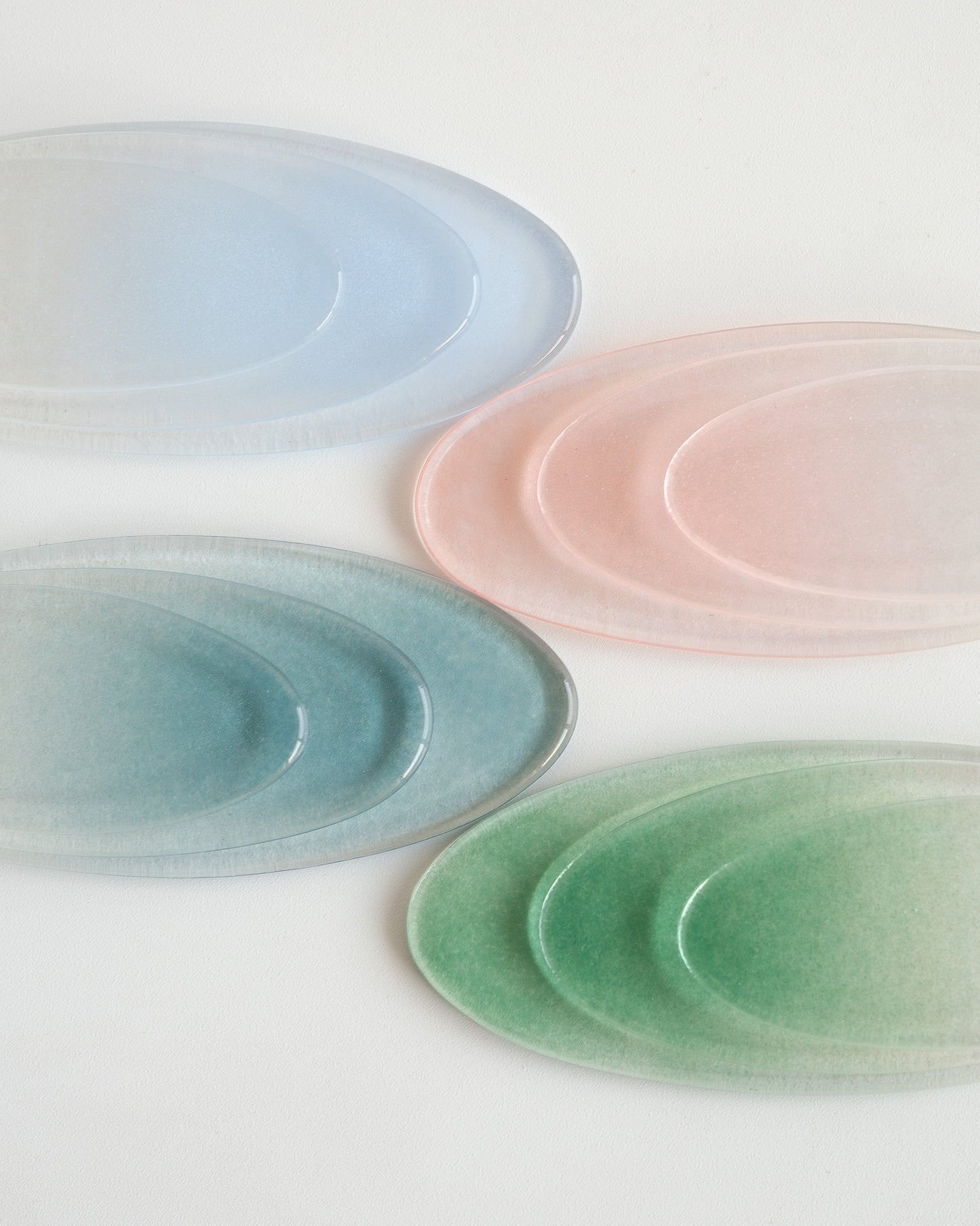 Clearmood - Dew-Oval Spoon & Chopstick Rest Peach【予約販売商品】