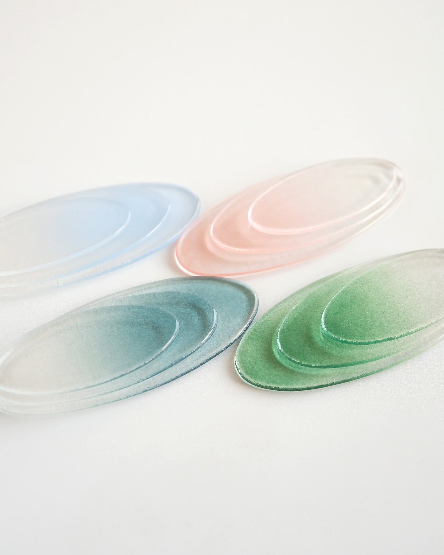 Clearmood - Dew-Oval Spoon & Chopstick Rest Peach【予約販売商品】