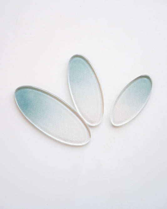 Clearmood - Dew-Oval Spoon & Chopstick Rest Aquamarine【予約販売商品】