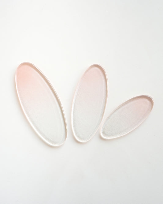 Clearmood - Dew-Oval Spoon & Chopstick Rest Peach【予約販売商品】