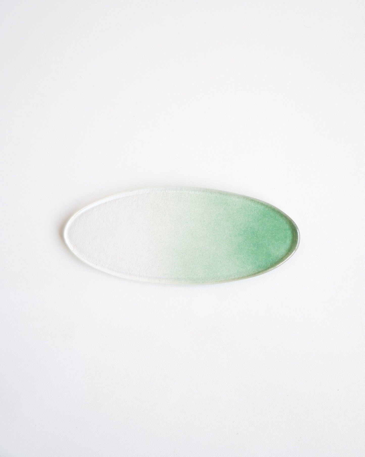 Clearmood - Dew-Oval Spoon & Chopstick Rest Deep green