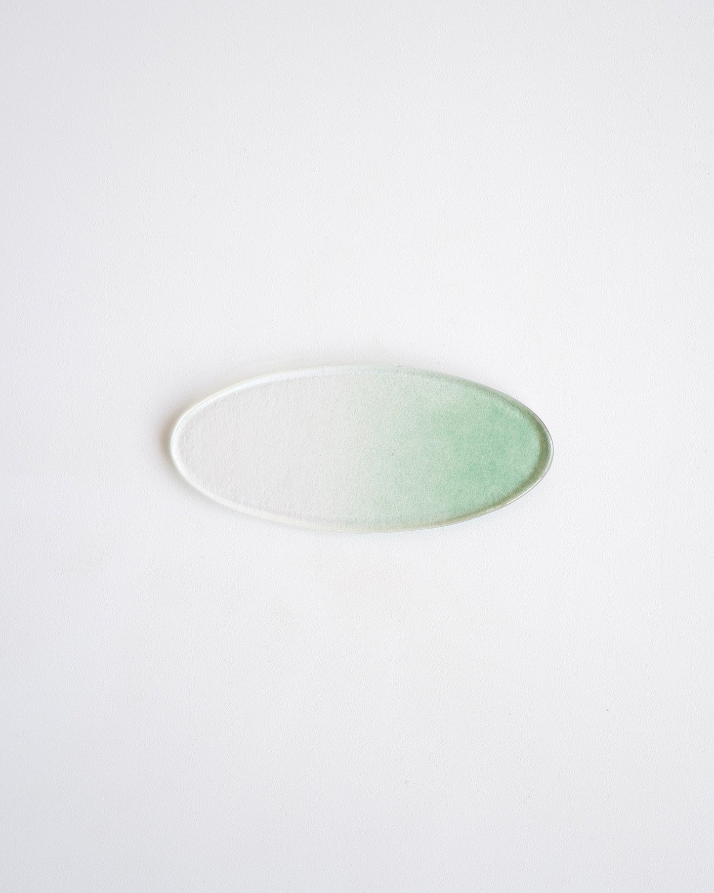 Clearmood - Dew-Oval Spoon & Chopstick Rest Deep green