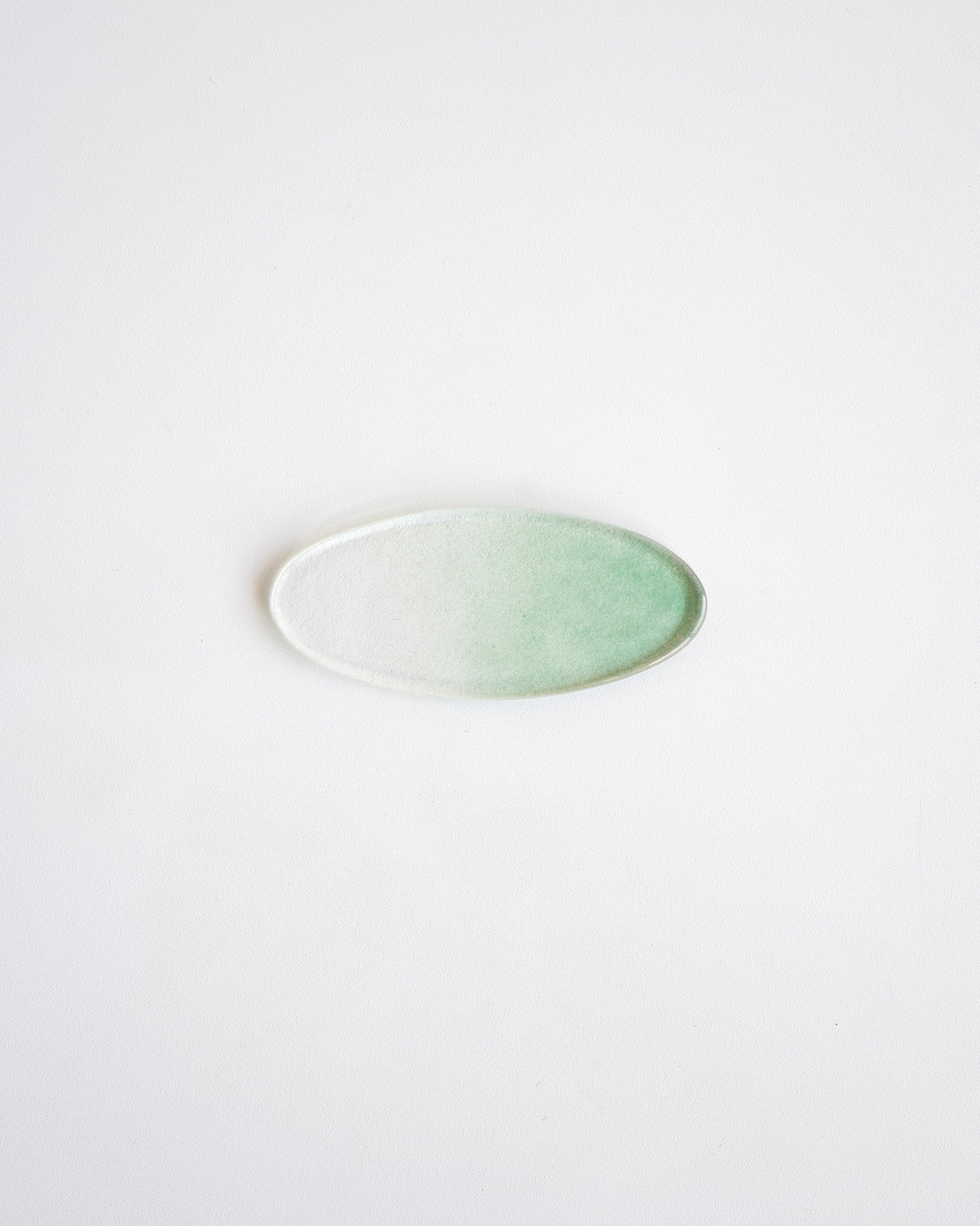 Clearmood - Dew-Oval Spoon & Chopstick Rest Deep green