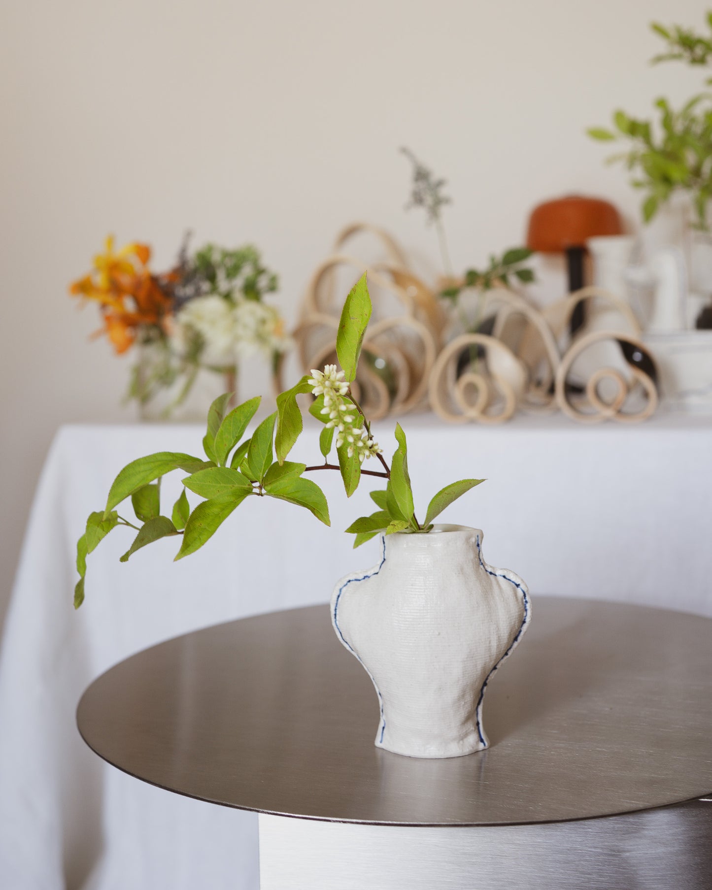 Fabramics - Round shoulder vase mini