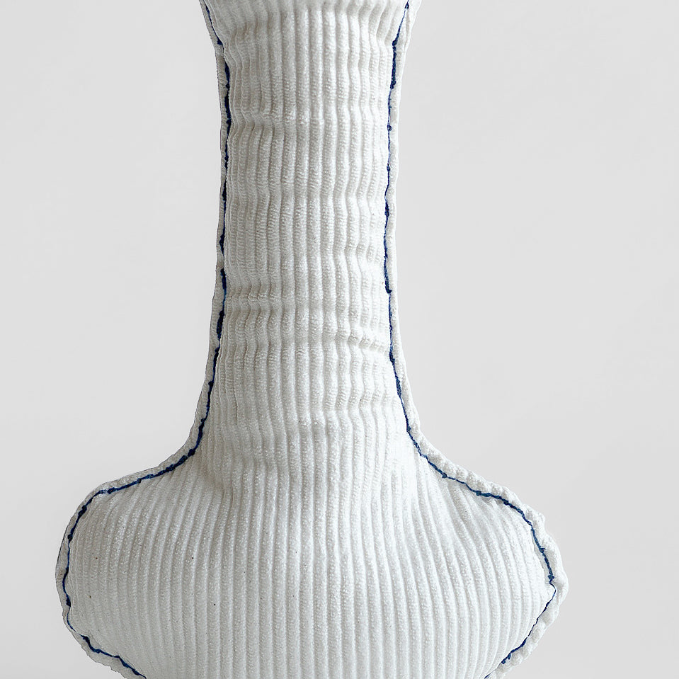 Fabramics - Corduroy long neck vase