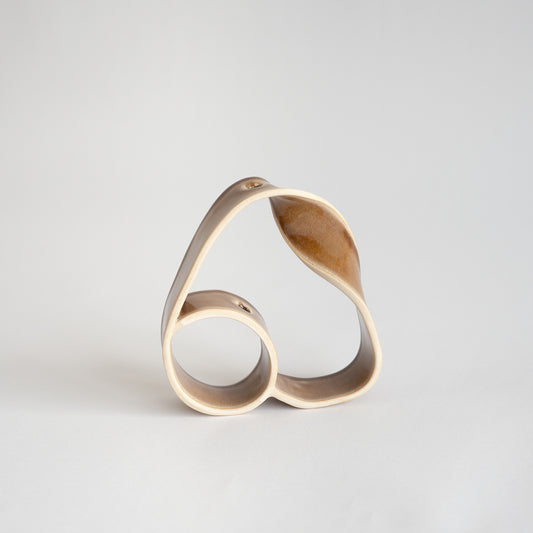 Slorence - RING VASE G Earthy Brown