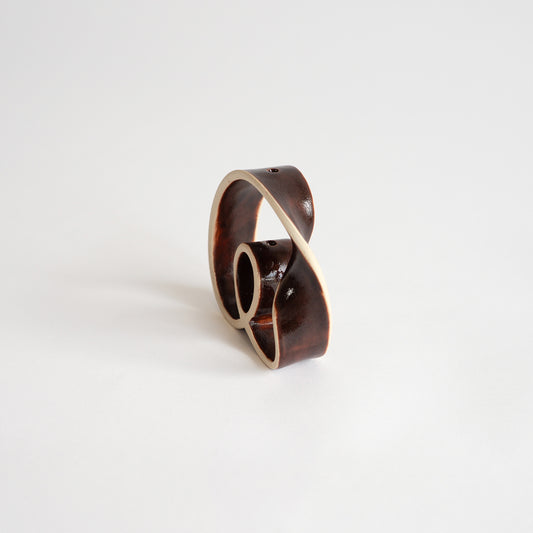 Slorence - RING VASE MINI Burgundy