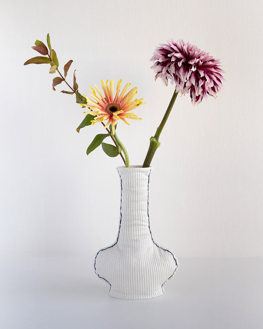 Fabramics - Corduroy long neck vase