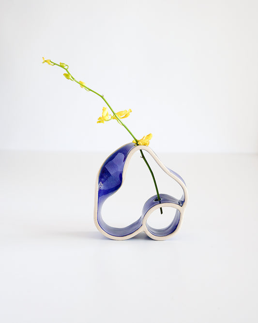 Slorence - RING VASE G Cobalt Blue