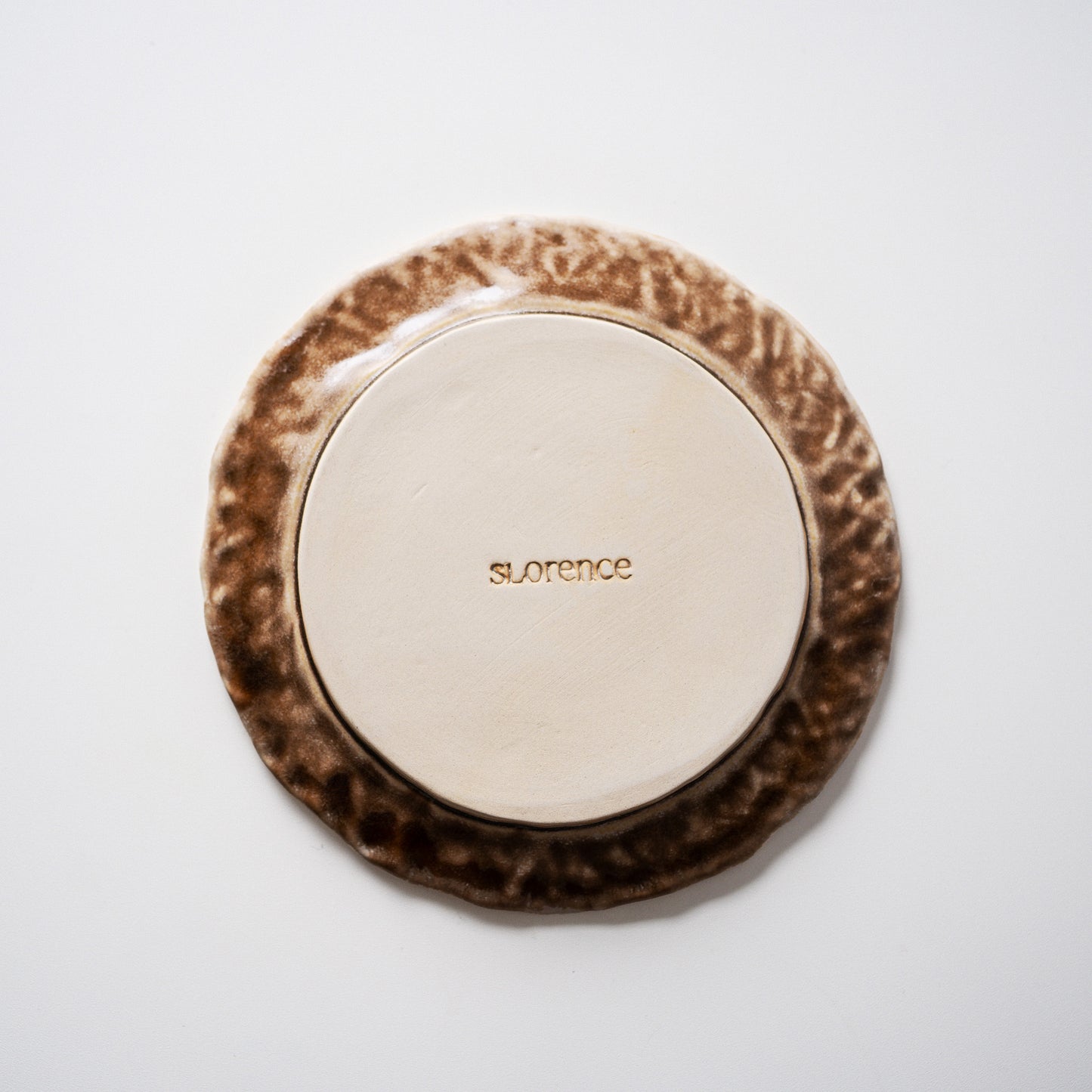 Slorence - PLATE Earthy Brown