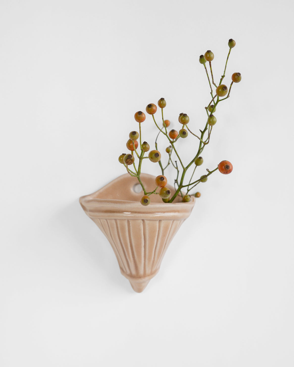 FUYOO x Slorence Original Wall Flower Vase - Apricot