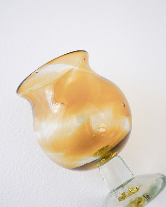 FUYOO GLASS FLOWER VASE 4