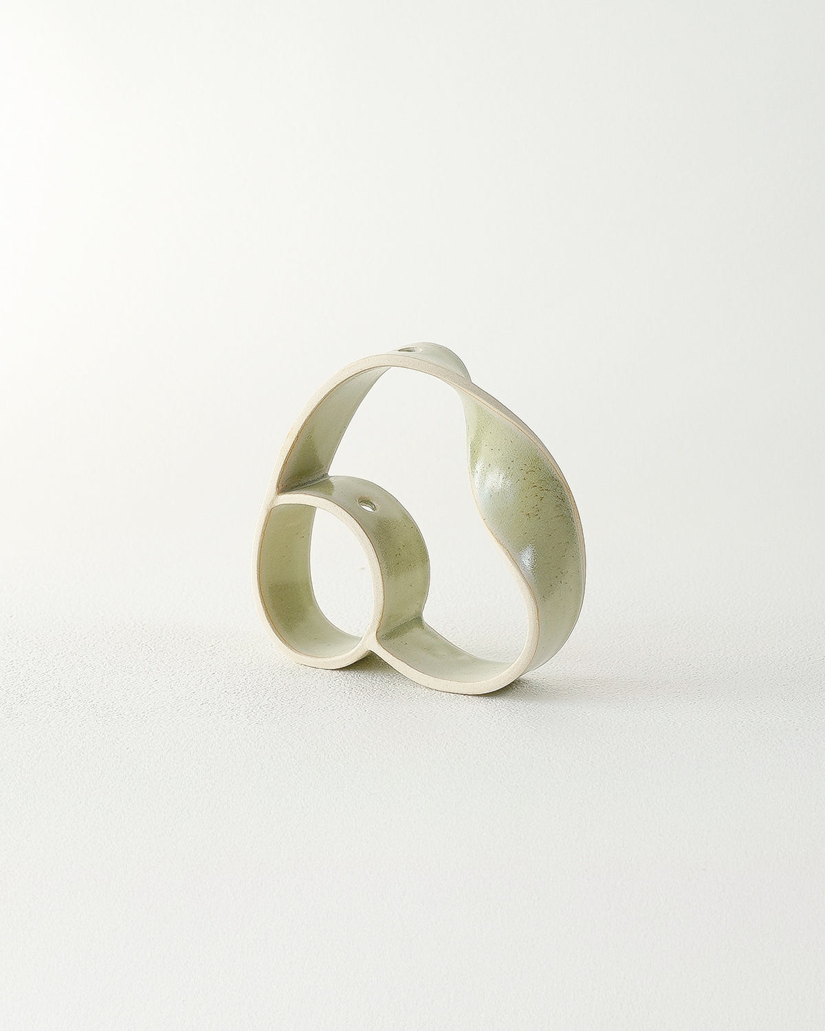 Slorence - RING VASE G Yellow green