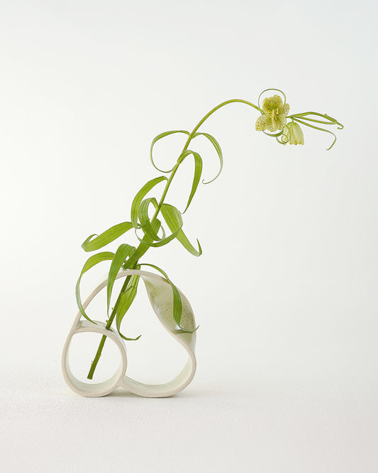 Slorence - RING VASE G Yellow green