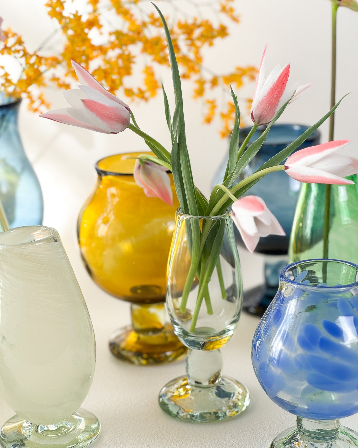 FUYOO GLASS FLOWER VASE 2