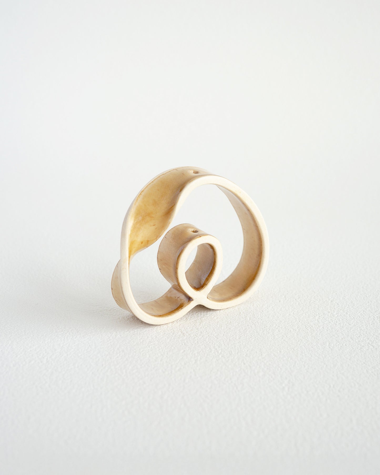 Slorence - RING VASE MINI Caramel