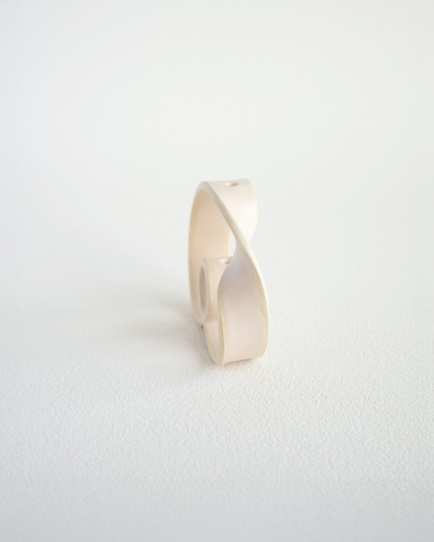 Slorence - RING VASE MINI Misty White