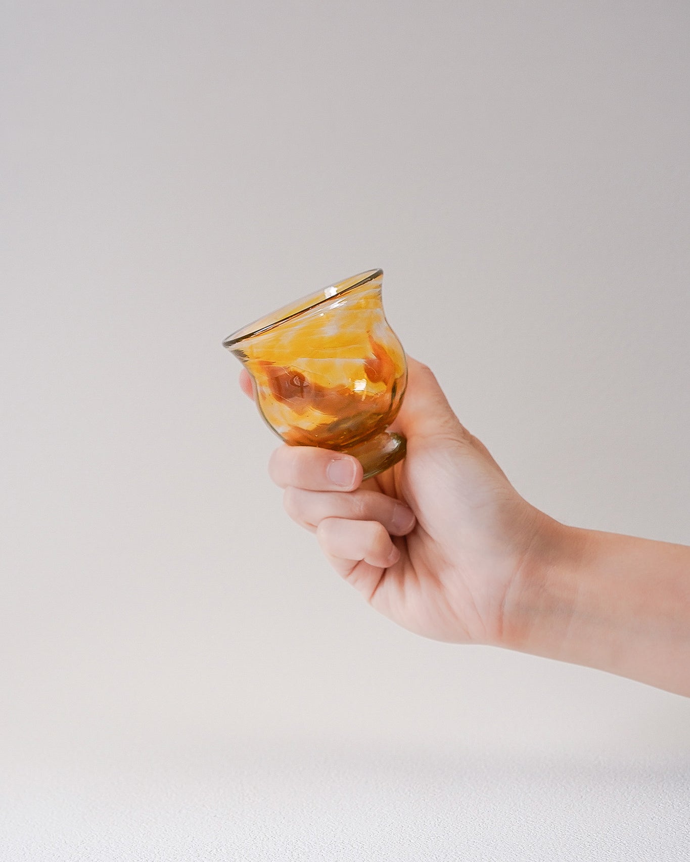 FUYOO GLASS - SAKE CUP  Aurora