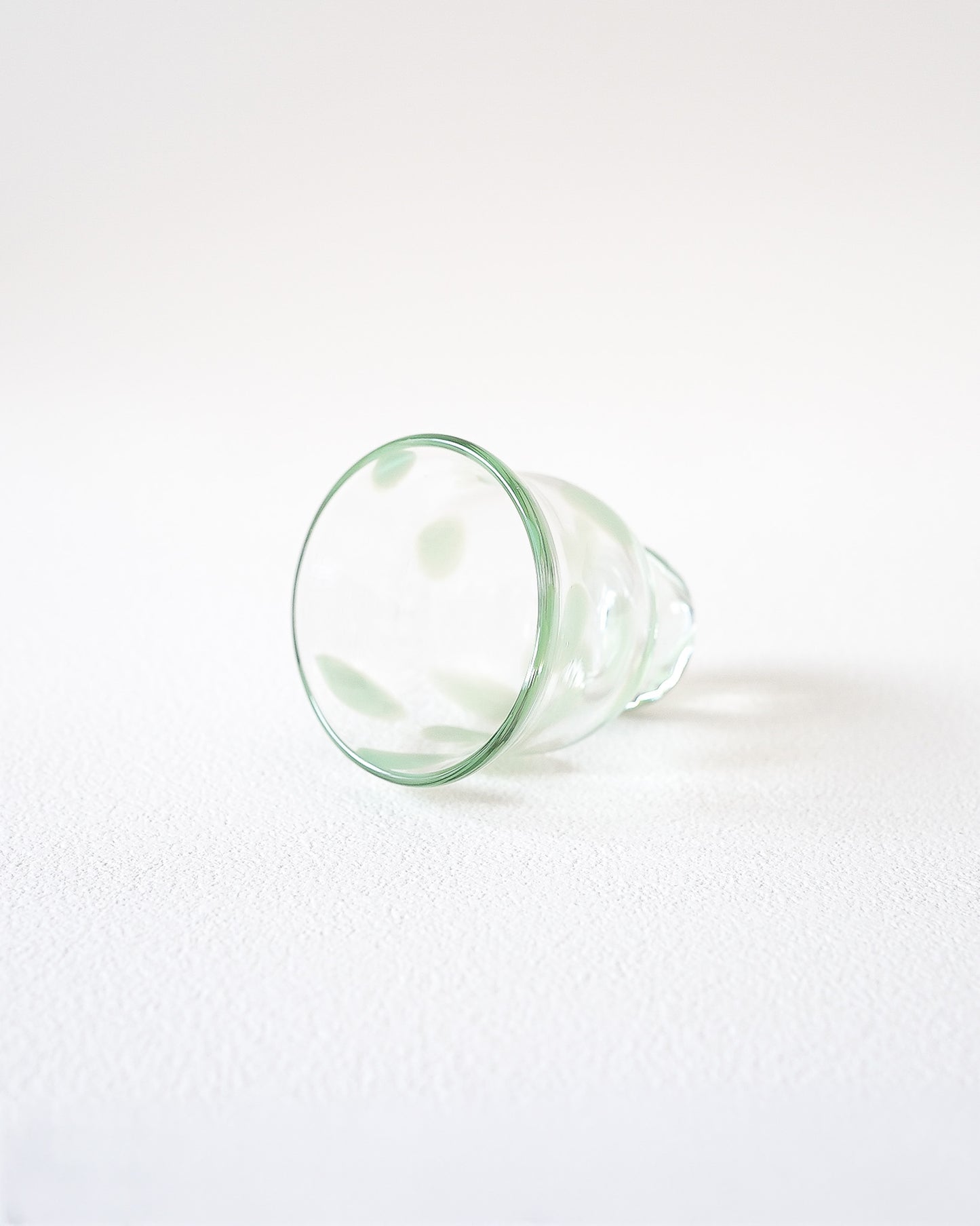 FUYOO GLASS - SAKE CUP Light green