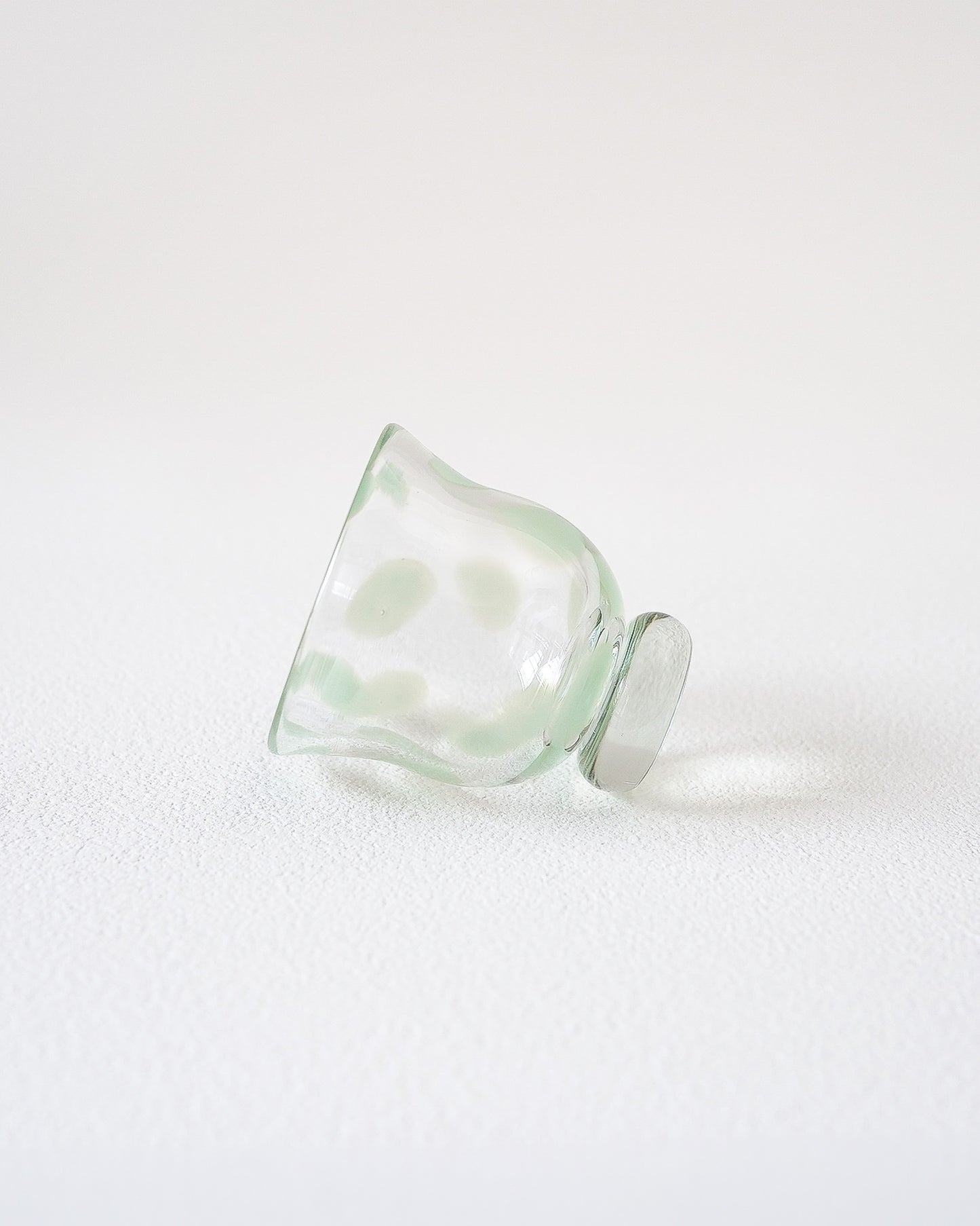 FUYOO GLASS - SAKE CUP Light green