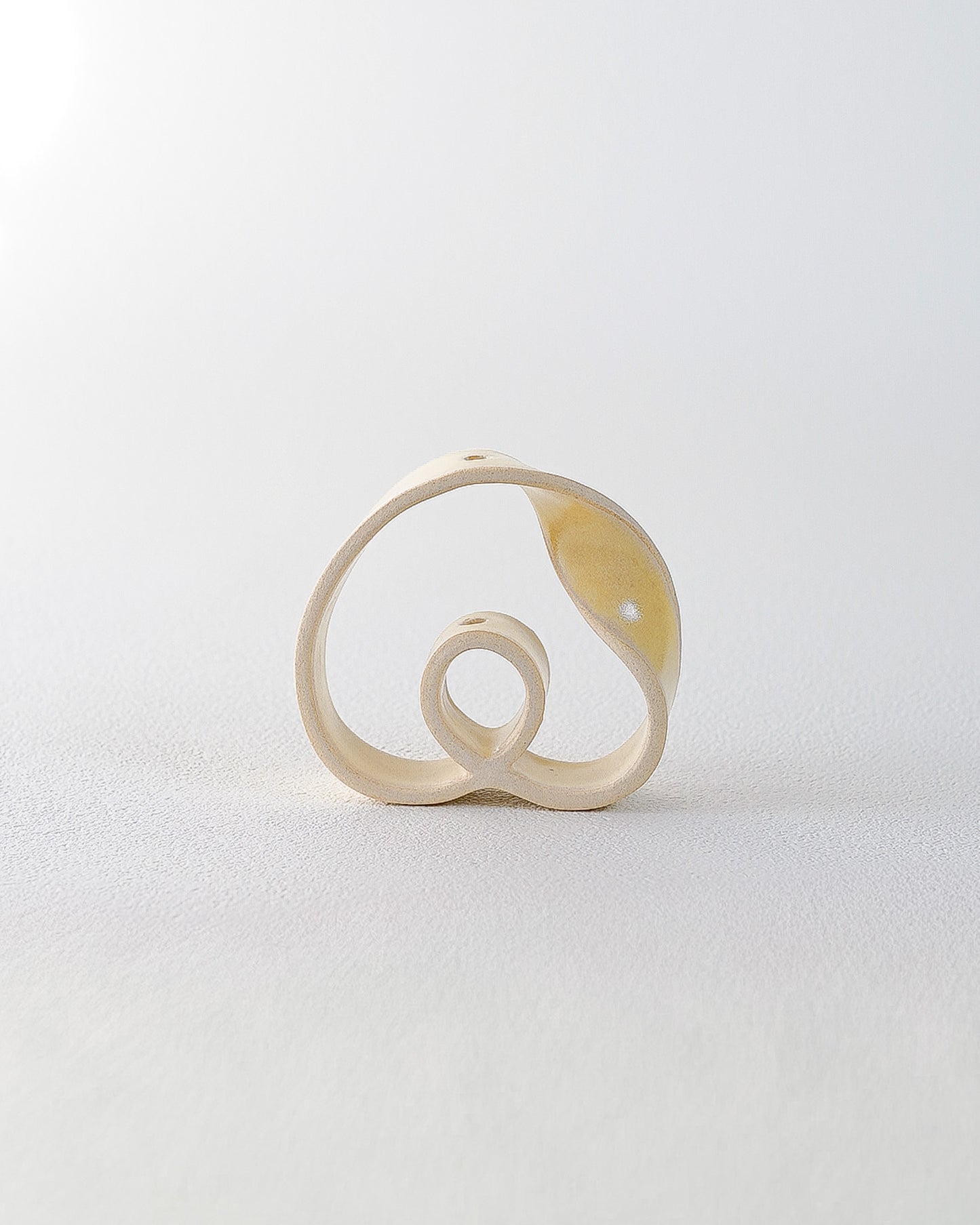 Slorence - RING VASE MINI Sunlit yellow