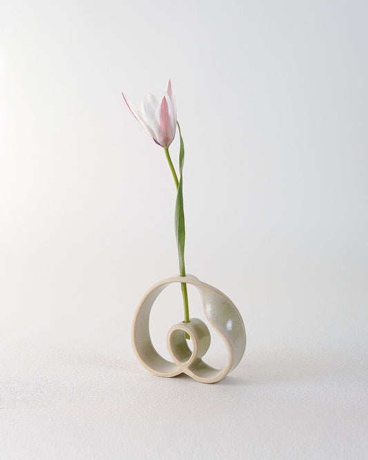 Slorence - RING VASE MINI Yellow green